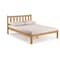 Alaterre Furniture Poppy Full Wood Platform Bed, Cinnamon AJPP20CI - alternate 1